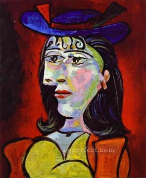 パブロ・ピカソ Painting - 女性の胸像 ドラ・マール 4 1938年 パブロ・ピカソ